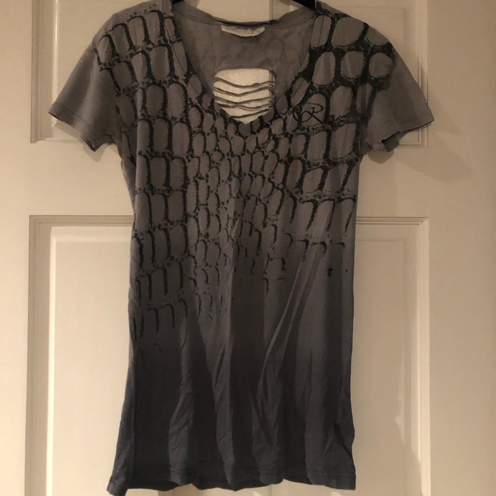 Rox Ripped back T-shirt